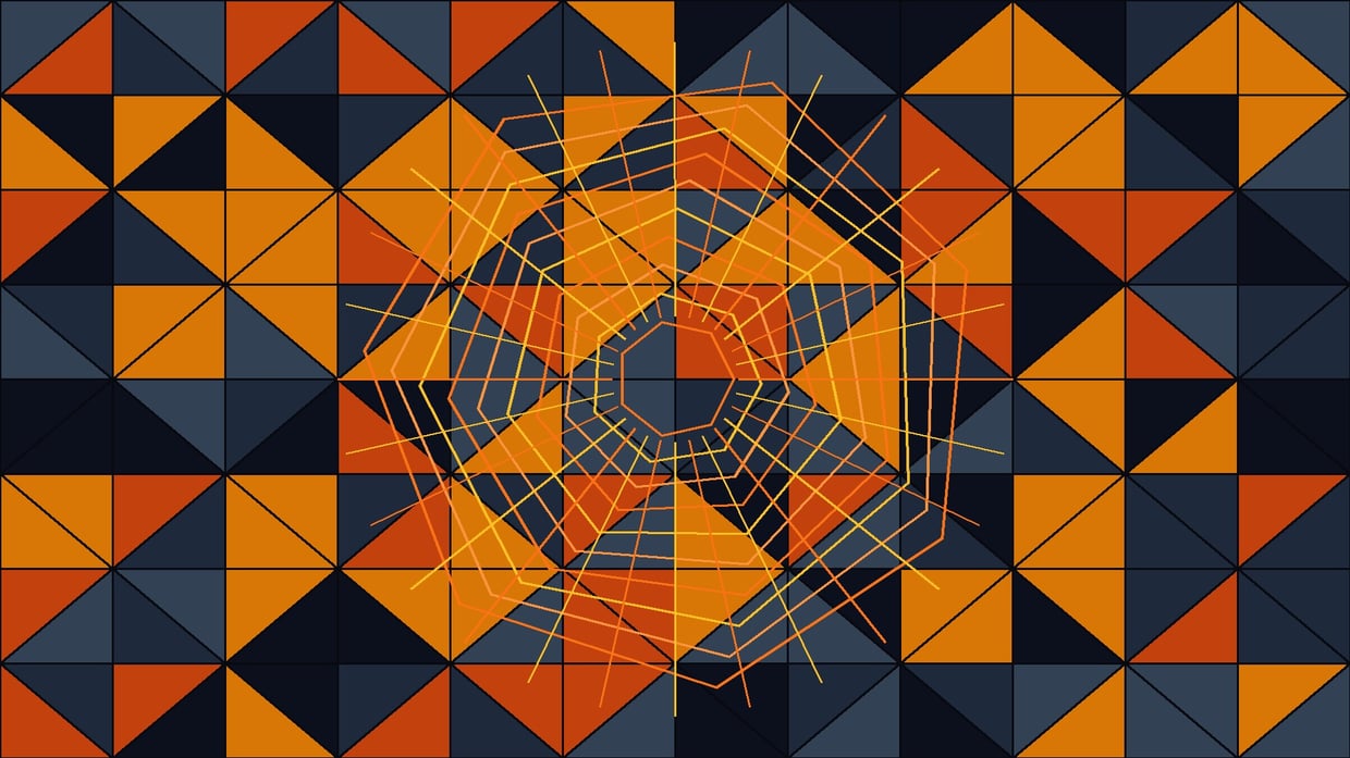 Abstract vector illustration of generative search rankings, radar dials, and brand citation metrics